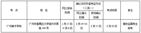2017年廣州美術(shù)學(xué)院書法學(xué)考點安排.jpg