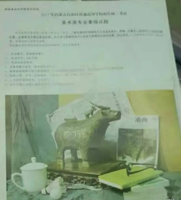 2017年內蒙古美術聯考素描考題.jpg