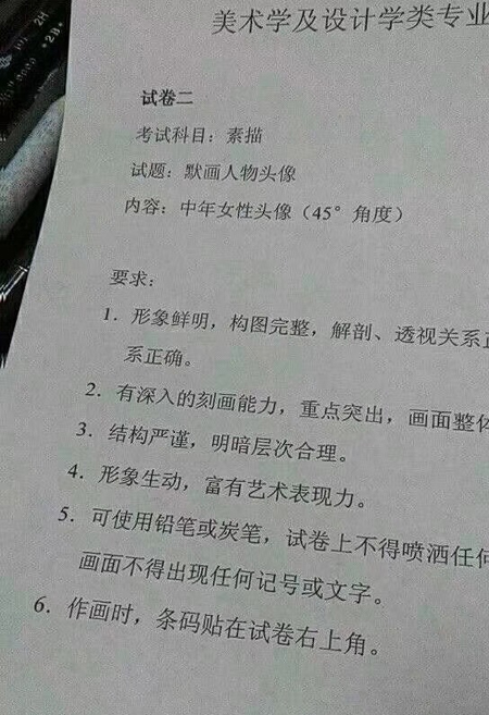 2018年天津美術聯考素描考題.jpg