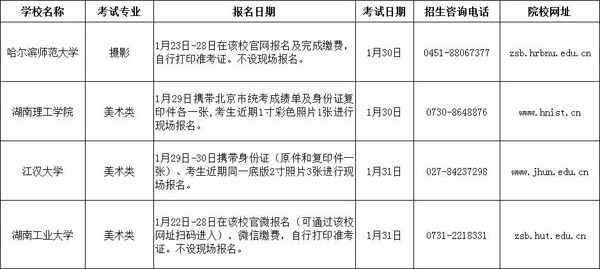 2018年外埠高校藝術類校考北京城市學院考點安排.jpg