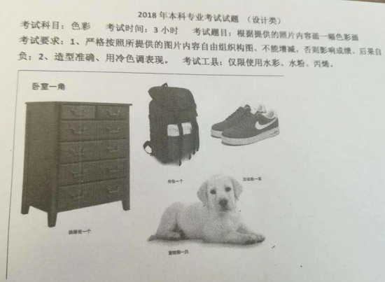 2018年天津美術學院設計類?？忌士碱}.png