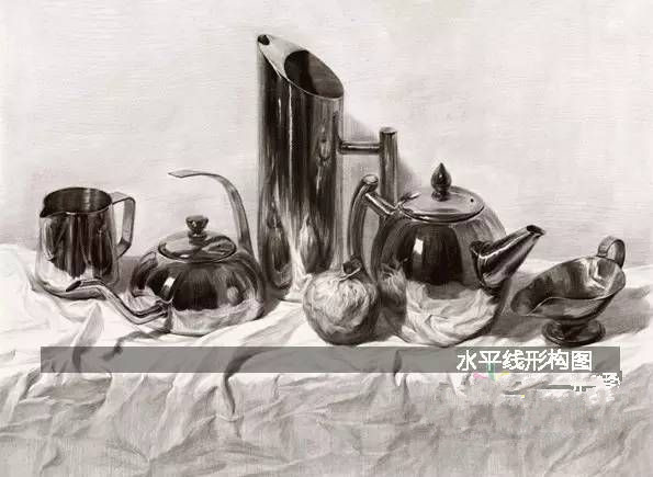 高分卷必須具備的素描靜物構圖方式